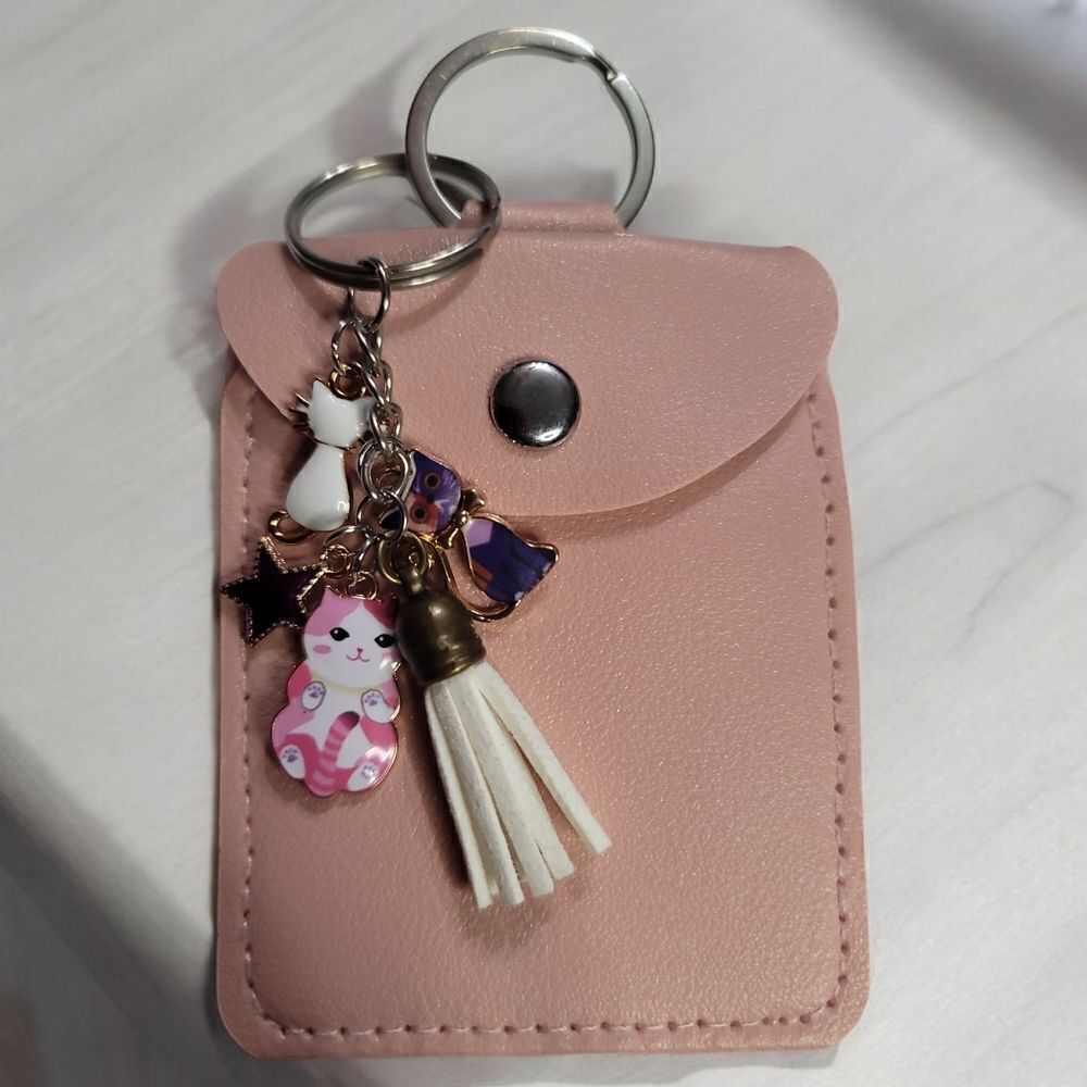 FASHION KEY AND CARD HOLDER ASST. STYLES - Picture 3 of 5